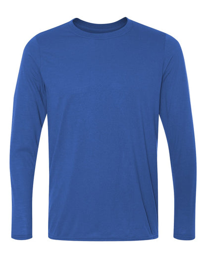 Gildan Unisex Performance® Long Sleeve T-Shirt 42400 #color_Royal