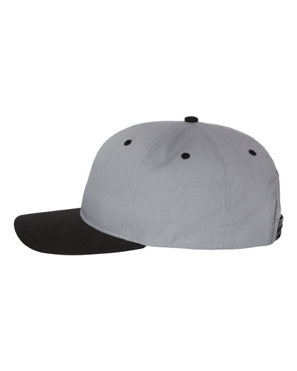Richardson Pro Twill Snapback Cap 212 #color_Grey/ Black
