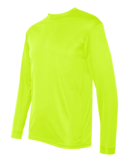 C2 Sport Performance Long Sleeve T-Shirt 5104 #color_Safety Yellow