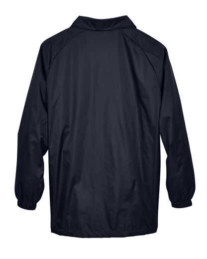 Harriton Unisex Nylon Staff Jacket M775 #color_Navy