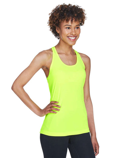 Team 365 Women's Zone Performance Racerback Tank TT11WRC #colormdl_Safety Yellow