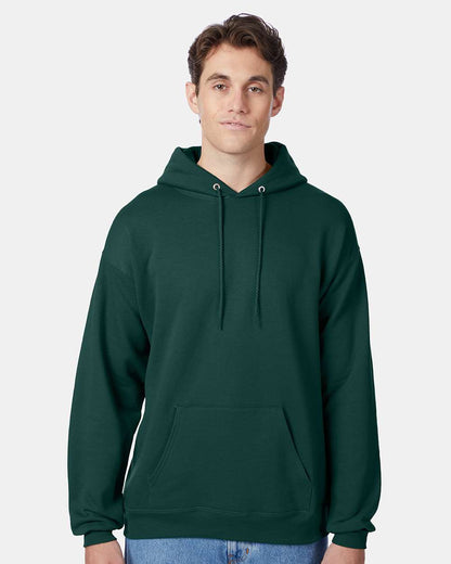 Hanes Unisex EcoSmart® Hooded Sweatshirt P170 #colormdl_Deep Forest