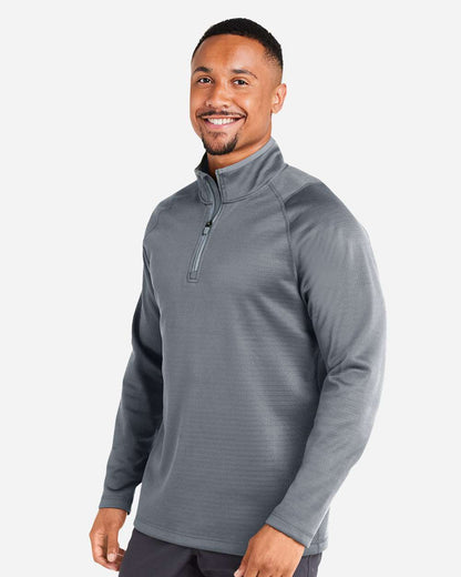 Puma Golf Men's Waffle Fleece Quarter-Zip Pullover 631105 #colormdl_Slate Sky