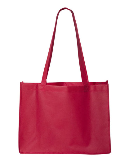 Liberty Bags Non-Woven Deluxe Junior Tote A134 #color_Red