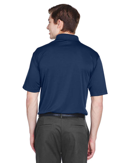UltraClub Men's Cool & Dry 8-Star Elite Performance Interlock Polo 8610 #colormdl_Navy