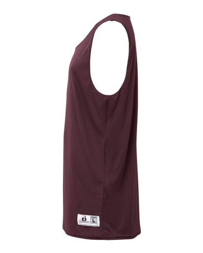 Badger Women's B-Core Reversible Tank Top 4169 #color_Maroon