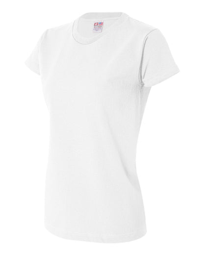 Bayside Women's USA-Made T-Shirt 3325 #color_White