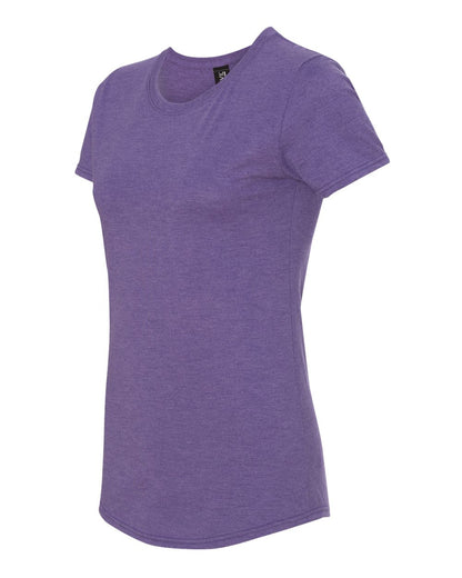 Gildan Softstyle® Women’s Triblend T-Shirt 6750L #color_Heather Purple