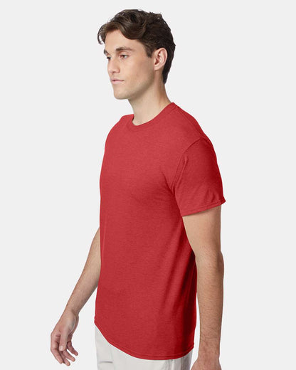 Hanes Perfect-T Triblend T-Shirt 42TB #colormdl_Athletic Red Heather