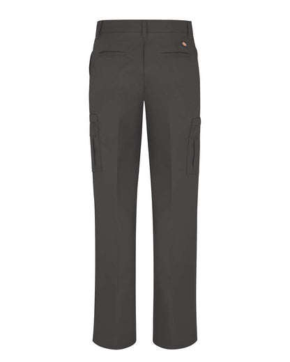 Dickies Women's Premium Cargo Pants FP72 #color_Dark Charcoal - 37 Unhemmed