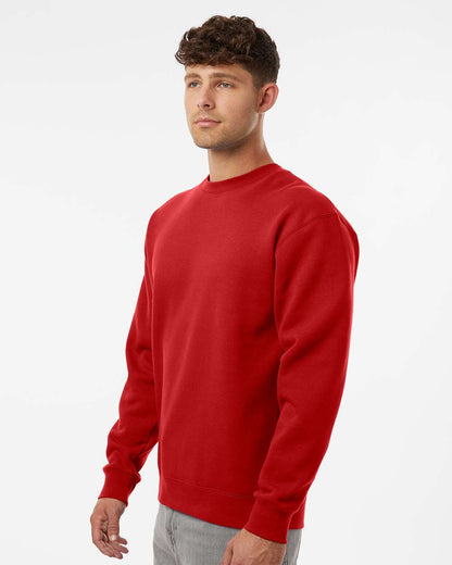 Independent Trading Co. Unisex Heavyweight Crewneck Sweatshirt IND3000 #colormdl_Red