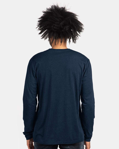 Next Level CVC Long Sleeve T-Shirt 6211 #colormdl_Midnight Navy