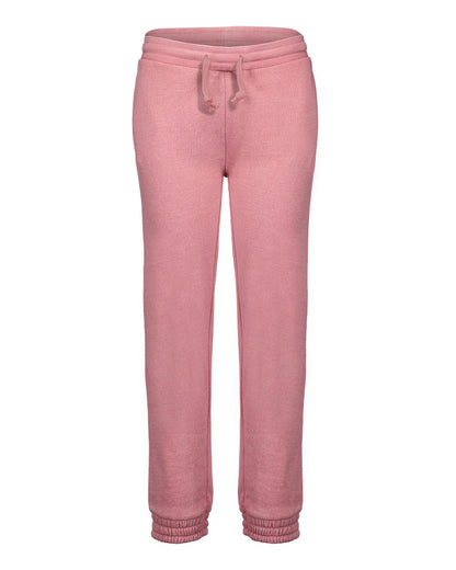 MV Sport Women's Jamie Angel Fleece Sweatpants W20199 #color_Orchid Ice