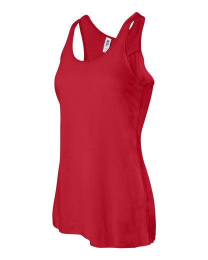 BELLA + CANVAS Women's Flowy Racerback Tank 8800 #color_Red