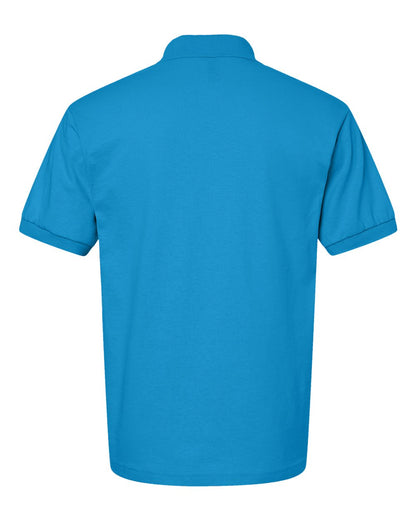 Gildan Unisex DryBlend® Jersey Polo 8800 #color_Sapphire
