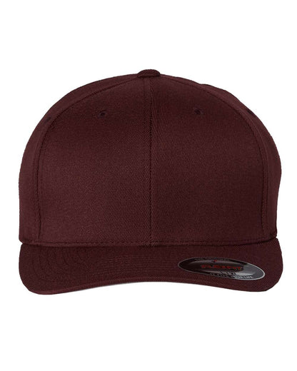 Flexfit Wool-Blend Cap 6477 #color_Maroon