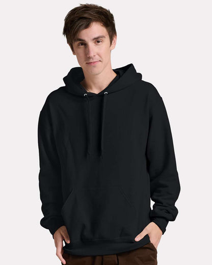 JERZEES Unisex Ultimate CVC Hooded Sweatshirt IC49MR #colormdl_Black Ink