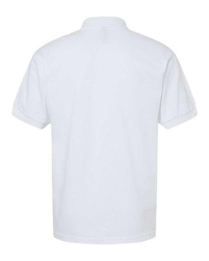 Gildan Unisex DryBlend® Jersey Polo 8800 #color_White