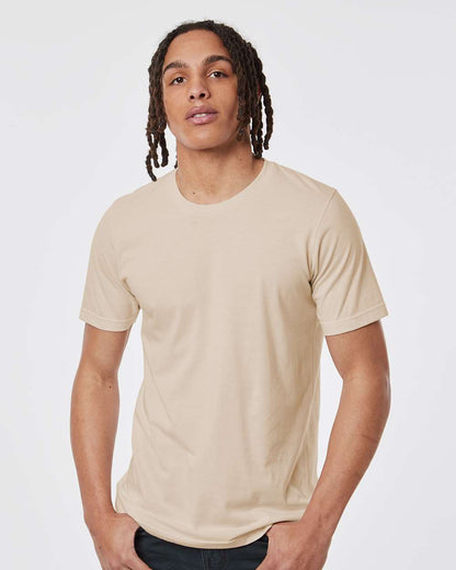 Tultex Combed CVC T-Shirt 602CVC #colormdl_Heather Cream