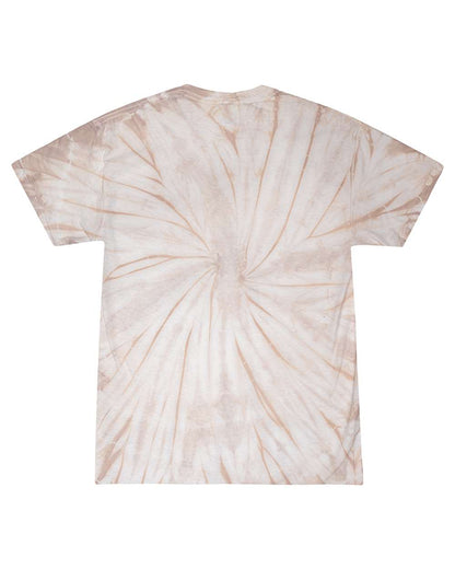 Colortone Unisex Multi-Color Tie-Dyed T-Shirt CD1000 #color_Spider Taupe