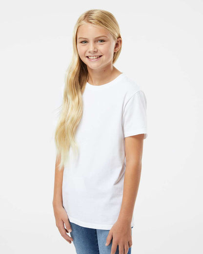 SoftShirts Youth Organic T-Shirt 402 #colormdl_White