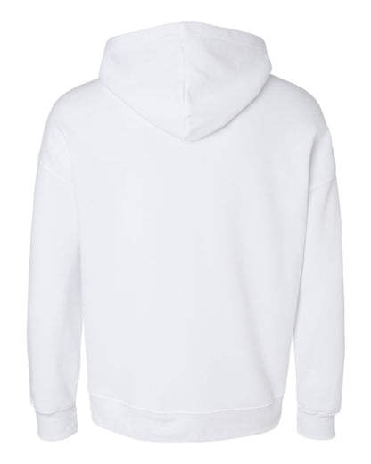 BELLA + CANVAS Sponge Fleece Drop Shoulder Hoodie 3729 #color_White