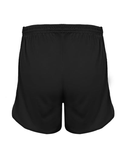 Alleson Athletic Youth Stride Shorts 2273 #color_Black/ White