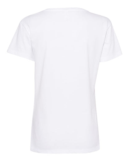 Next Level Women’s Cotton V-Neck T-Shirt 3940 #color_White