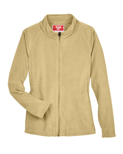 Team 365 Women's Campus Microfleece Jacket TT90W #color_Sport Vegas Gold
