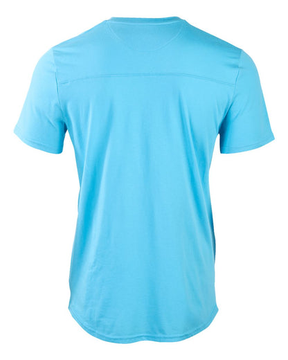 Boxercraft High V-Neck T-Shirt BM2204 #color_Pacific Blue