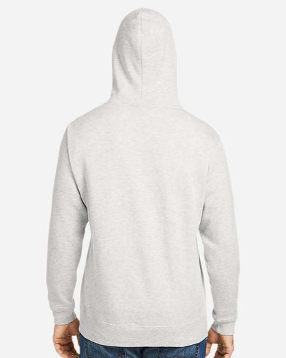 J. America Men's Tailgate Hooded Sweatshirt 8815 #colormdl_Oatmeal Heather