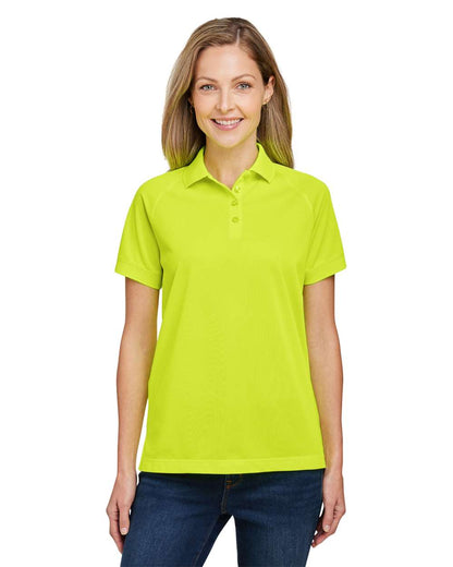 Harriton Women's Charge Snag and Soil Protect Polo M208W #colormdl_Safety Yellow