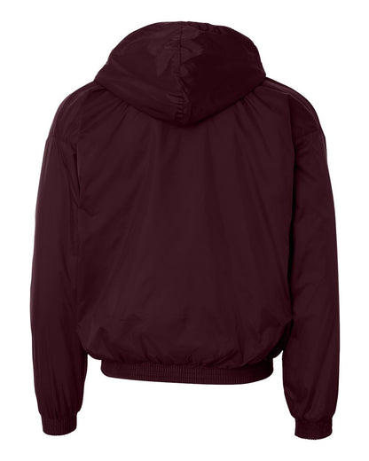 Augusta Sportswear Fleece Lined Hooded Jacket 3280 #color_Maroon