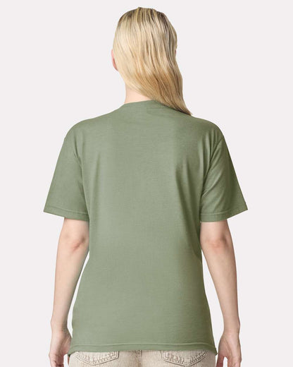 American Apparel Unisex CVC Tee 2001CVC #colormdl_Heather Sage