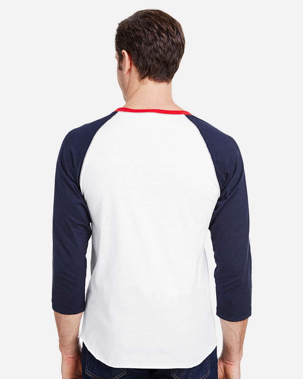 #colormdl_White/ Navy/ Red