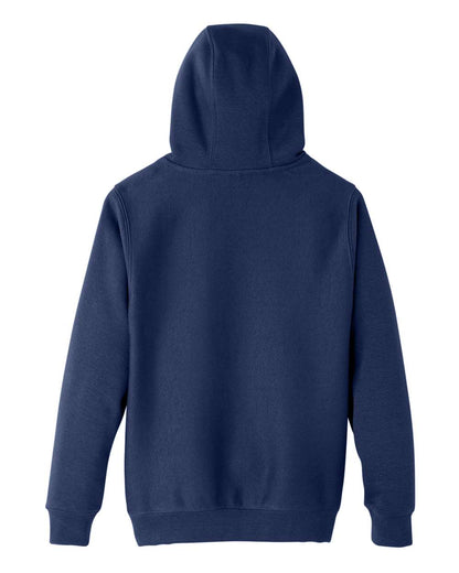 Team 365 Youth Zone HydroSport™ Heavyweight Hooded Sweatshirt TT96Y #color_Sport Dark Navy