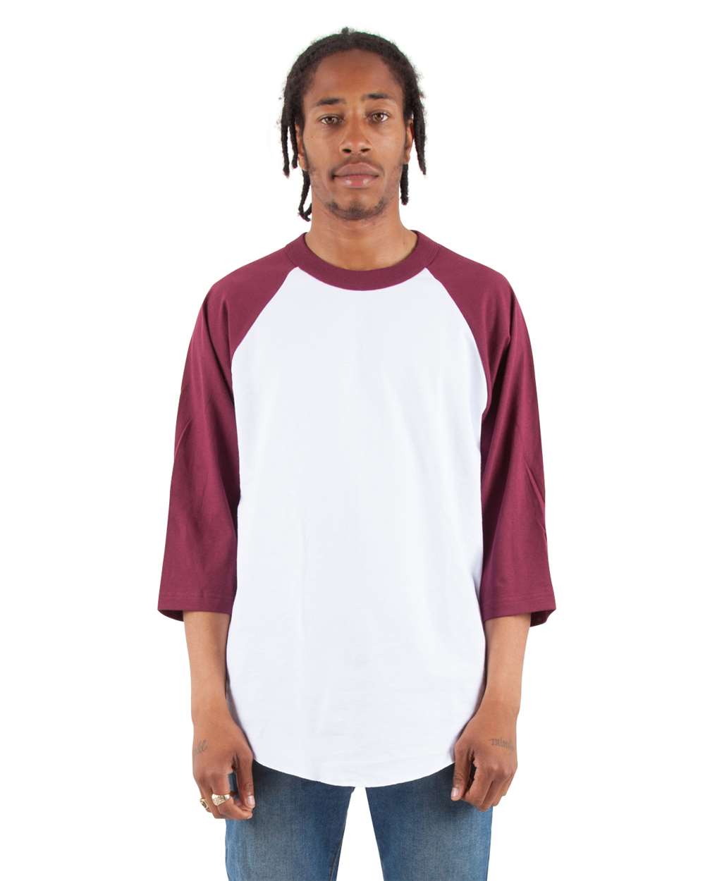 #colormdl_White/ Burgundy