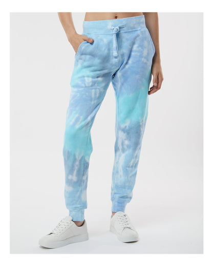 Colortone Tie-Dyed Joggers 8999 #colormdl_Lagoon