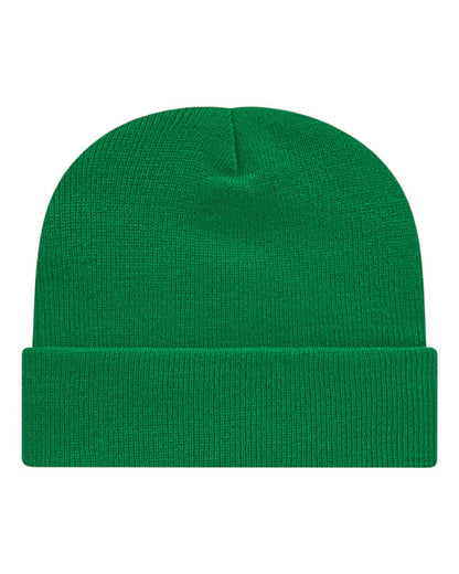 CAP AMERICA USA-Made 12" Cuffed Beanie TKN24 #color_True Kelly Green