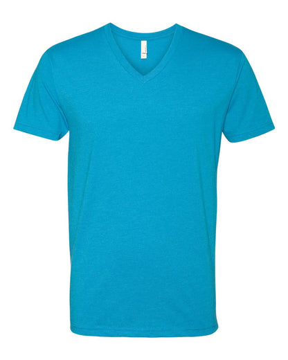 Next Level CVC V-Neck T-Shirt 6240 #color_Turquoise