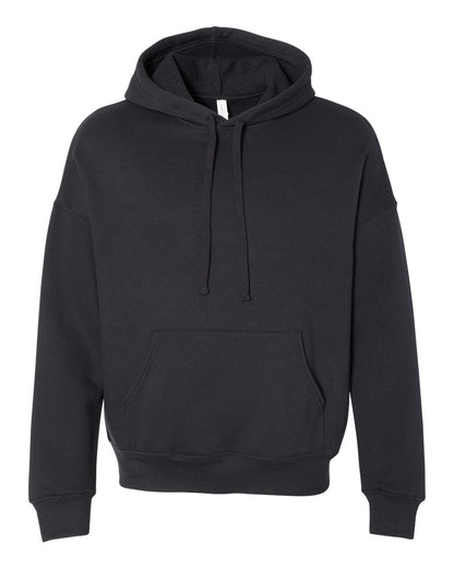 BELLA + CANVAS Sponge Fleece Drop Shoulder Hoodie 3729 #color_Black