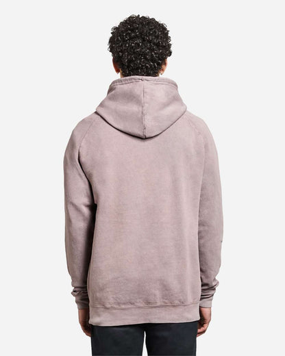 Lane Seven Unisex Vintage Raglan Hooded Sweatshirt LST004 #colormdl_Vintage Zinc