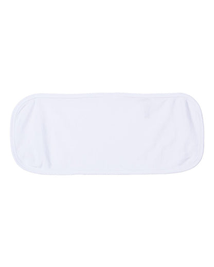 Rabbit Skins Infant Terry Burp Cloth 1014 #color_White