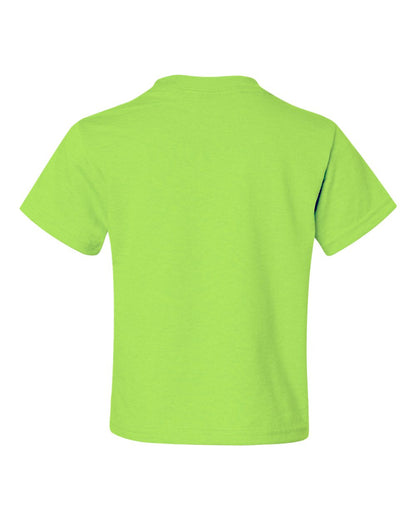 JERZEES Youth Dri-Power® 50/50 T-Shirt 29BR #color_Neon Green