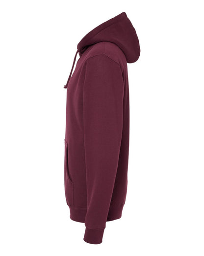 Independent Trading Co. Heavyweight Hooded Sweatshirt IND4000 #color_Maroon