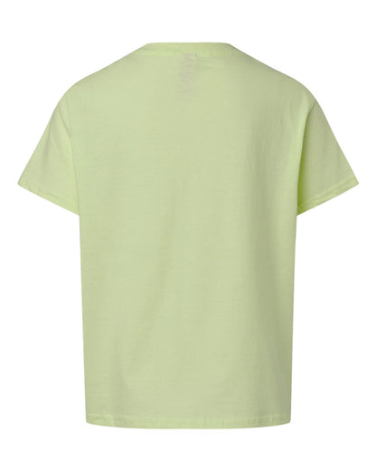 Gildan Youth Light Cotton T-Shirt 3000B #color_Pistachio