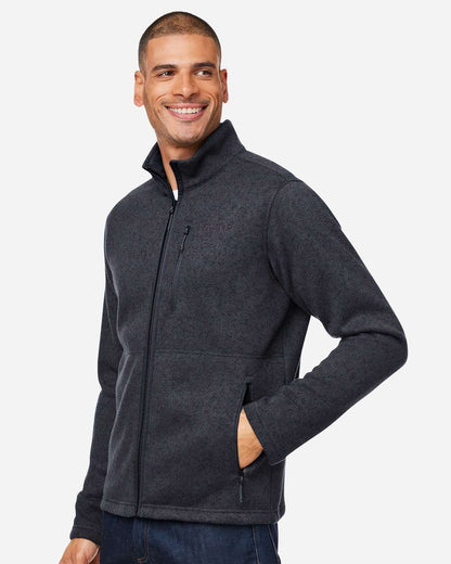 Marmot Men's Drop Line Fleece Jacket M16223 #colormdl_Black Heather