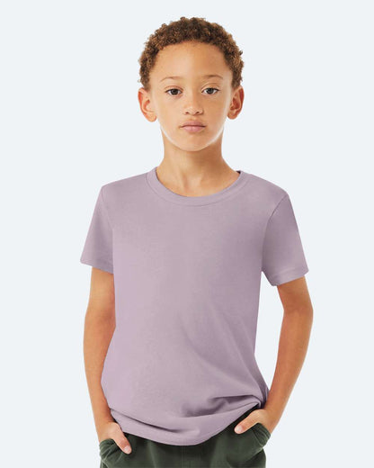 BELLA + CANVAS Youth Jersey Tee 3001Y #colormdl_Light Violet