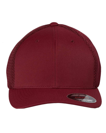 Flexfit Ultrafiber Mesh Cap 6533 #color_Maroon