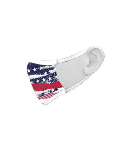 Alleson Athletic 3-Ply Sublimated Mask JBM100 #color_Abstract Flag